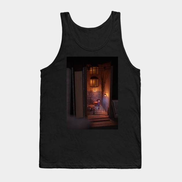 Book nook diorama - shopping Tank Top by vixfx